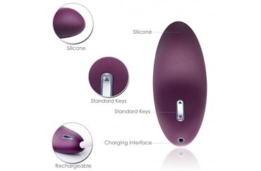USB Rechargeable Waterproof Wireless Massager