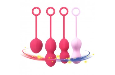 Kegel Exerciser for Women Bladder Controll and Pelvic Floor Exercise Set of 4 Premium Viginal Kegel Balls Beginner to Advanced Kegel Exerciser for Women Bladder Controll and Pelvic Floor Exercise Set of 4 Premium Viginal Kegel Balls Beginner to Advanced