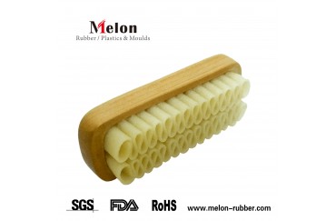 13CM length Suede Leather Cleaning Brush to France