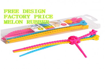 Custom Reusable Silicone Cable Ties Custom Reusable Silicone Cable Ties