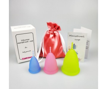 Factory Price Menstrual Cup,Soft Foldable Reusable Menstruation Cup