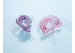 medical silicone baby teether melon