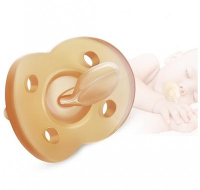 Silicone Baby Pacifier Simulation Breast Soft Nipple