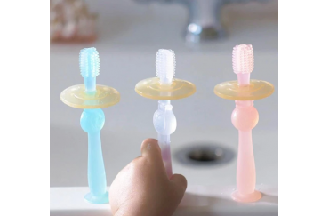 Food Grade Silicone Baby Training Toothbrush