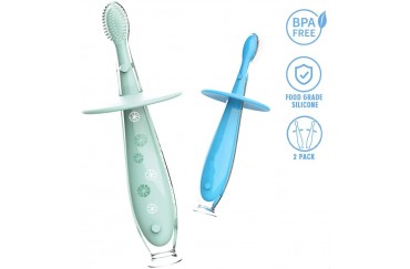 Soft Silicone Baby Teething Toothbrush