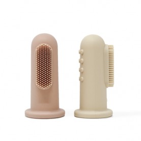Food Grade Soft Silicone Finger Brush for Toddlers
