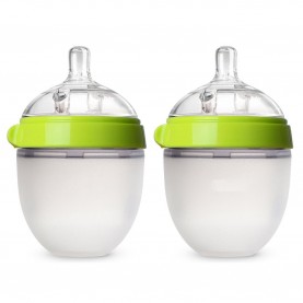 Food Grade Handle Free Newborn Silicone Feeding Bottle