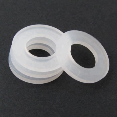 Transparent White Flat Plastic Nylon Washers Transparent White Flat Plastic Nylon Washers