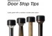 Wholesale Black Replacement Rubber Stops for Doors