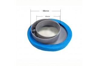 The latest toilet flange seal, adjustable flange washer, the toilet can be displaced, reducing the installation workload