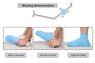 Waterproof Shoe Covers Versatile Overshoes for Rain, Mud, Beach, Snow, Gardening, Heavy Cleaning Jobs and Outdoor Activities Waterproof Shoe Covers Versatile Overshoes for Rain, Mud, Beach, Snow, Gardening, Heavy Cleaning Jobs and Outdoor Activities