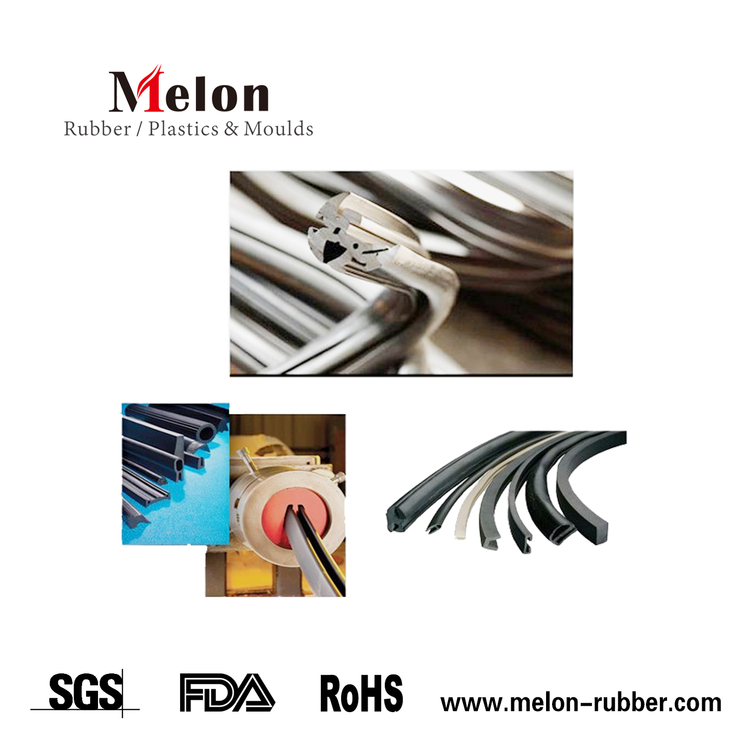 rubber sealing extrusion profile