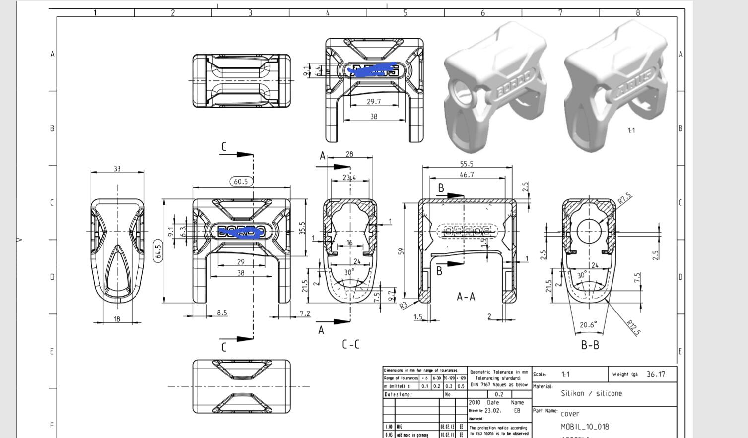 battery clamp rubber cove