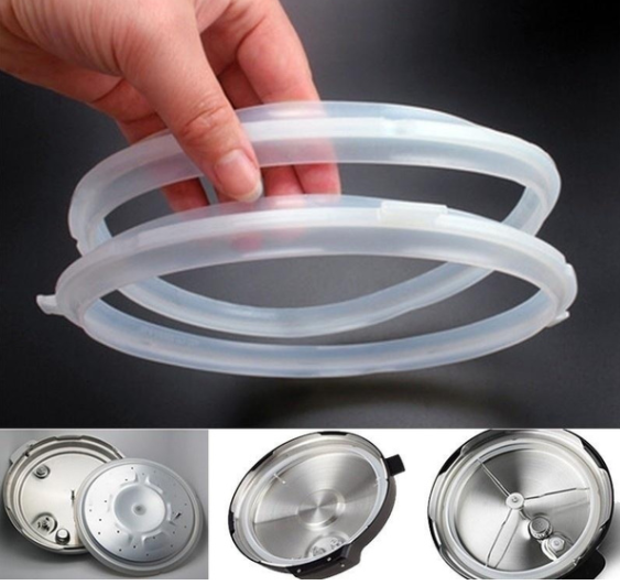 Cheap Heat Resistant Silicone Pressure Cooker Seal Ring Clear Gasket  20-32cm Pressure Cooker Seal O Ring